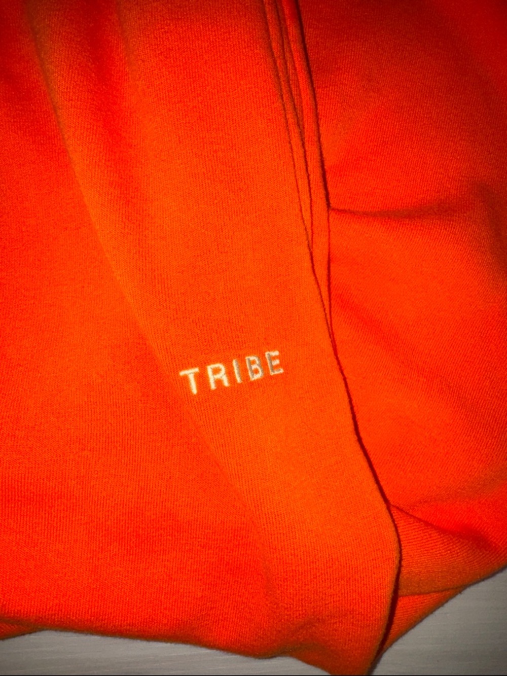 Tribe Kelley Butter Joggers Orange Highwaisted Size Medium - Picture 3 of 7